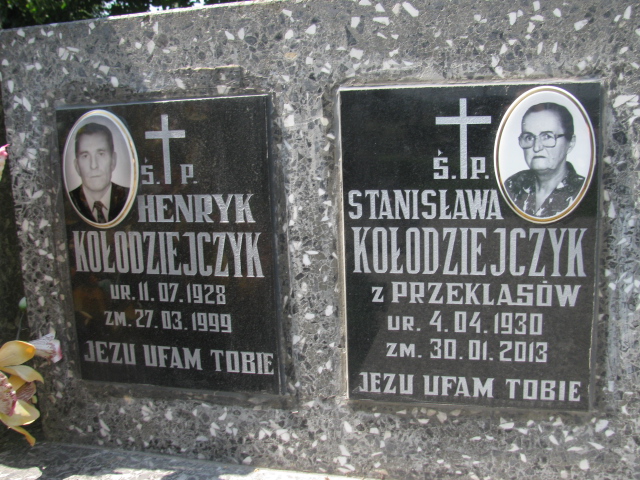 Henryk Kołodziejczyk 1928 Wojnicz - Grobonet - Wyszukiwarka osób pochowanych