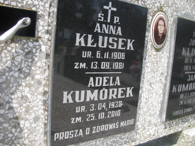 Anna Kłusek 1906 Wojnicz - Grobonet - Wyszukiwarka osób pochowanych