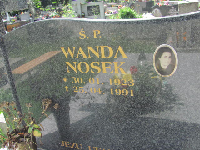 Stanisław Nosek 1964 Wojnicz - Grobonet - Wyszukiwarka osób pochowanych