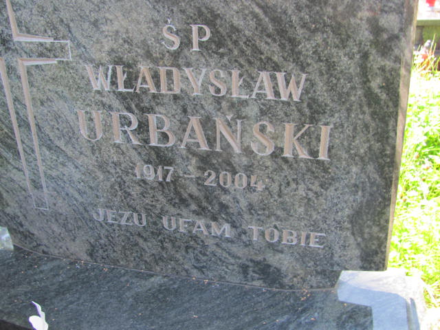 Władysław Urbański 1917 Wojnicz - Grobonet - Wyszukiwarka osób pochowanych