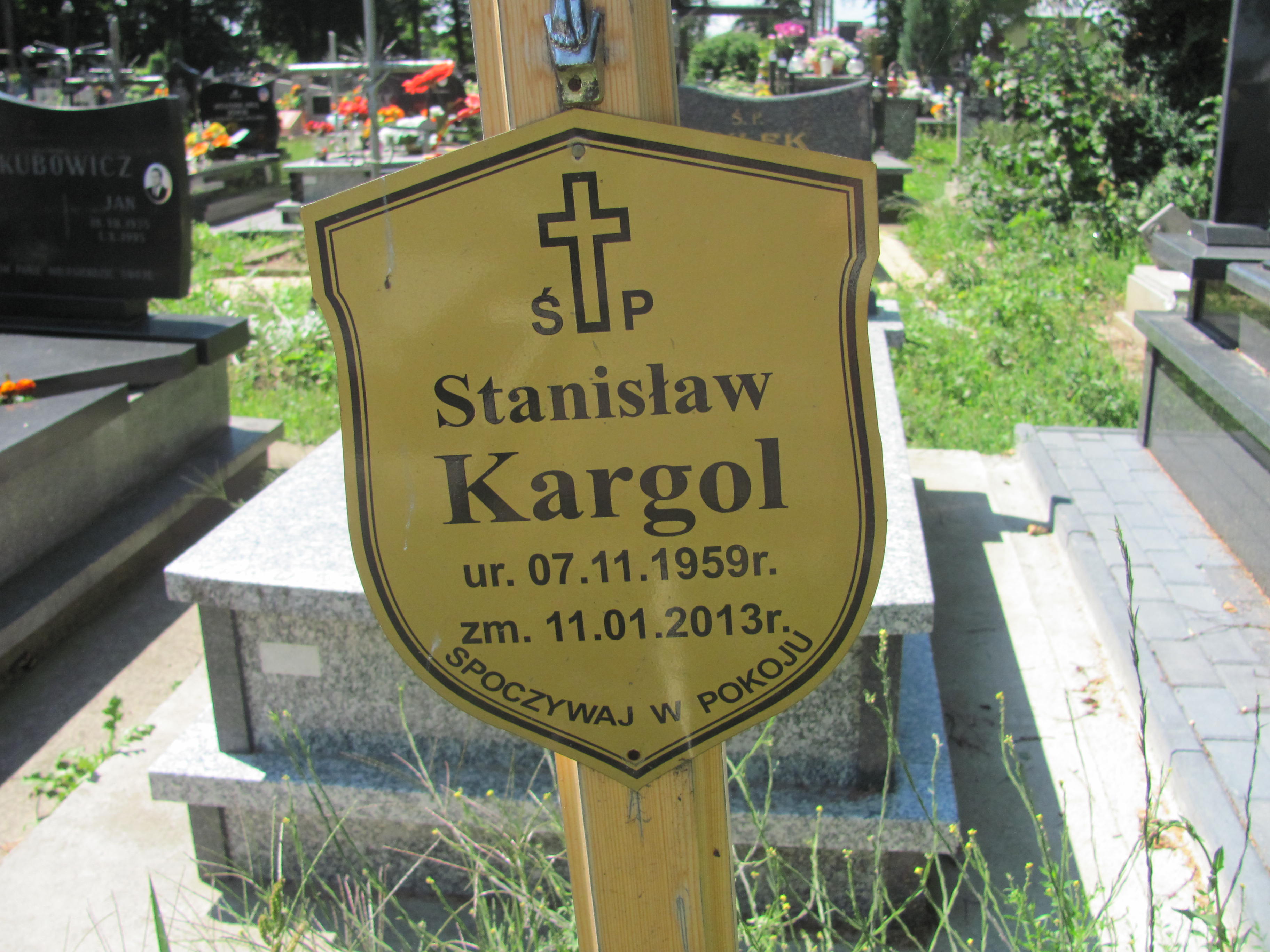 Maria Kargol 1951 Wojnicz - Grobonet - Wyszukiwarka osób pochowanych