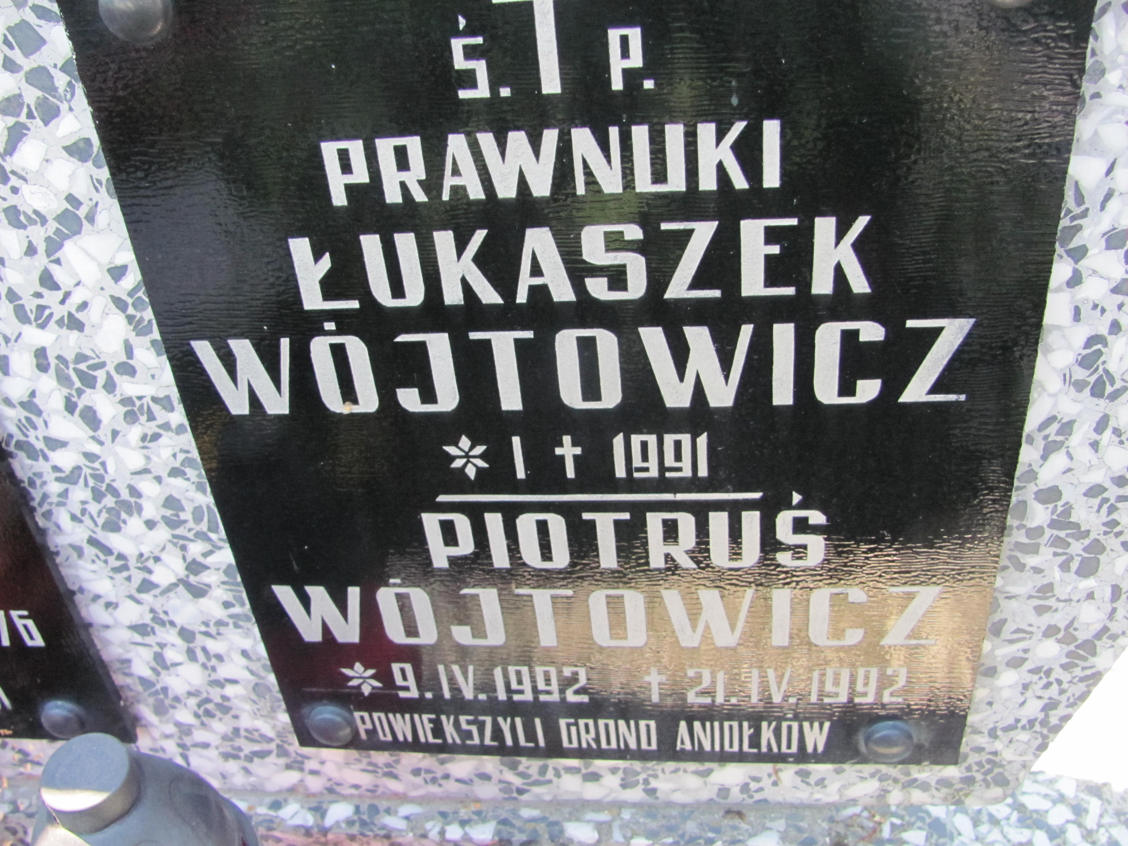 Łukasz Wójtowicz Wojnicz - Grobonet - Wyszukiwarka osób pochowanych