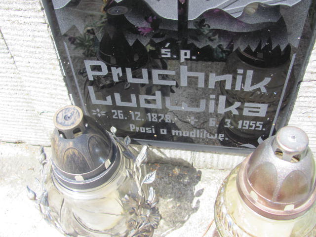 Ludwika Pruchnik 1878 Wojnicz - Grobonet - Wyszukiwarka osób pochowanych