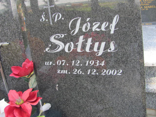 Józef Sołtys 1934 Wojnicz - Grobonet - Wyszukiwarka osób pochowanych