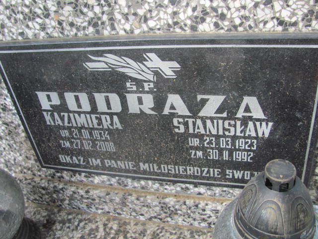 Stanisław Podraza 1923 Wojnicz - Grobonet - Wyszukiwarka osób pochowanych