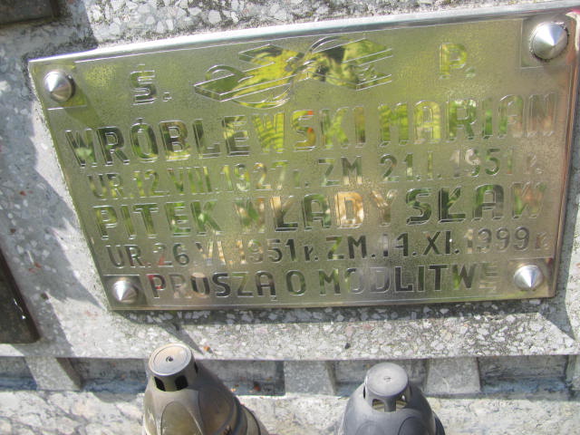 Józef Wróblewski 1897 Wojnicz - Grobonet - Wyszukiwarka osób pochowanych