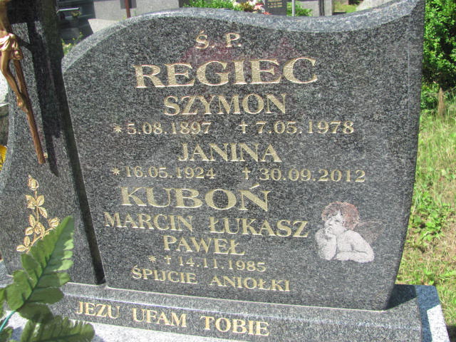 Marcin Kuboń 1985 Wojnicz - Grobonet - Wyszukiwarka osób pochowanych