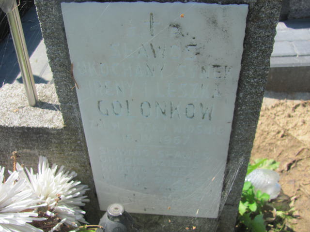 Sławomir Golonka Wojnicz - Grobonet - Wyszukiwarka osób pochowanych