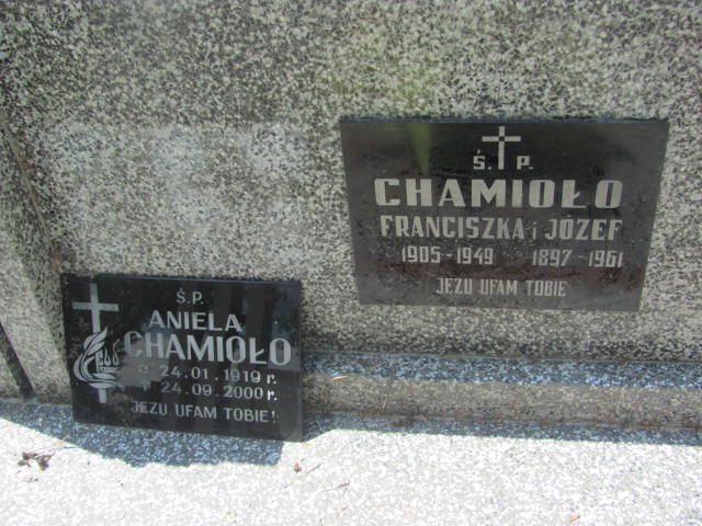 Władysław Chamioło 1931 Wojnicz - Grobonet - Wyszukiwarka osób pochowanych
