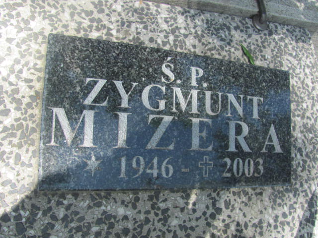 Zygmunt Mizera 1945 Wojnicz - Grobonet - Wyszukiwarka osób pochowanych