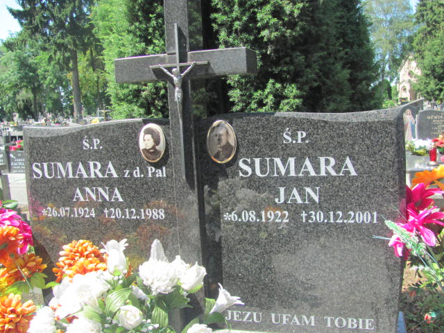 Anna Sumara 1924 Wojnicz - Grobonet - Wyszukiwarka osób pochowanych