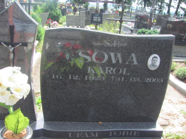 Karol Sowa 1923 Wojnicz - Grobonet - Wyszukiwarka osób pochowanych