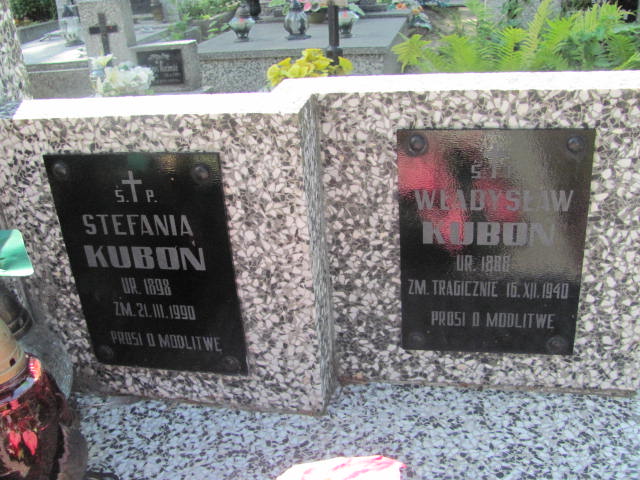 Władysław Kuboń 1887 Wojnicz - Grobonet - Wyszukiwarka osób pochowanych