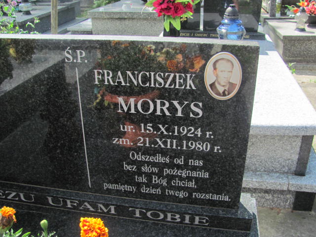 Franciszka Morys 1930 Wojnicz - Grobonet - Wyszukiwarka osób pochowanych