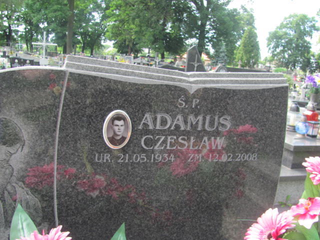 Czesław Adamus 1934 Wojnicz - Grobonet - Wyszukiwarka osób pochowanych