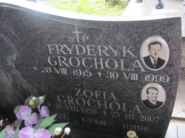 Zofia Grochola 1920 Wojnicz - Grobonet - Wyszukiwarka osób pochowanych