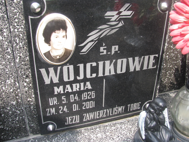 Maria Wójcik 1926 Wojnicz - Grobonet - Wyszukiwarka osób pochowanych